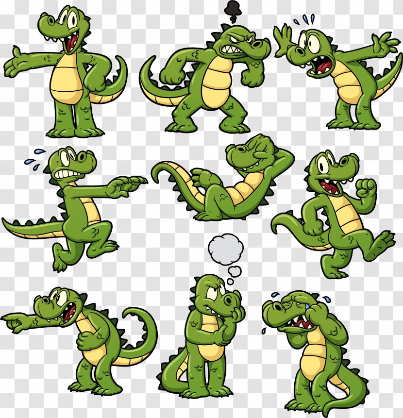 Crocodile Alligators Vector Graphics Stock Photography Cartoon - Tree - Alligator Transparent PNG