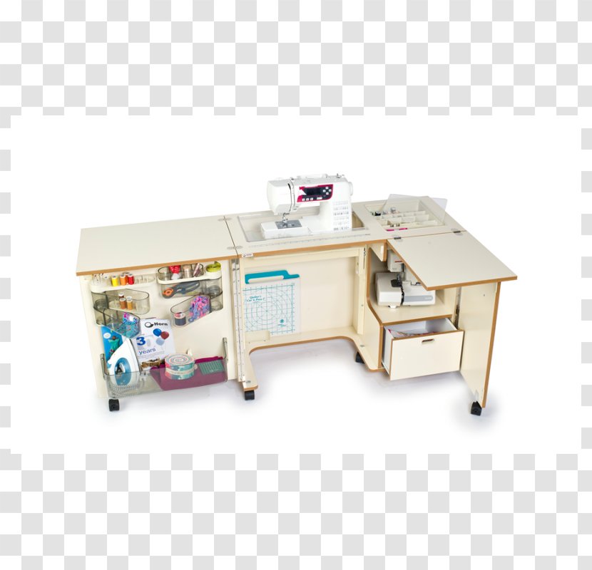 Sewing Machines Table Cabinetry Furniture - Machine Transparent PNG