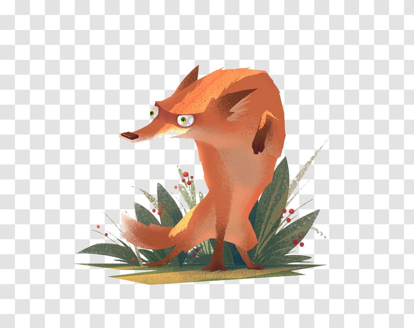 Graphic Design Behance Cartoon Illustration - Mammal - Vivid Fox Transparent PNG