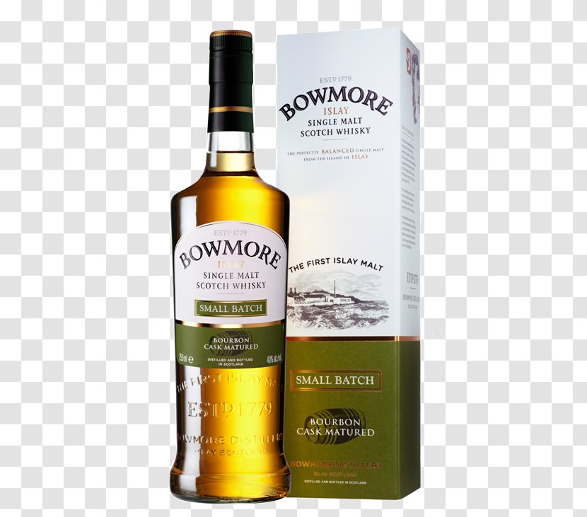 Bowmore Single Malt Whisky Scotch Whiskey Islay - Dessert Wine - Cask Transparent PNG
