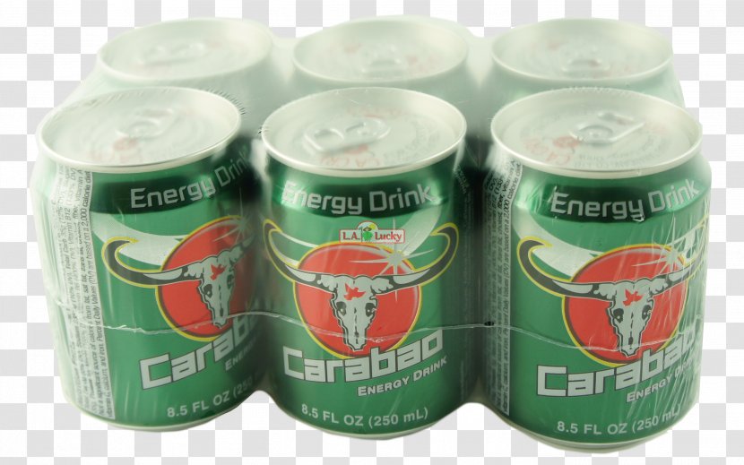 Carabao Energy Drink Fizzy Drinks Aluminum Can Tin - Drinking - Asiatic Pennywort Transparent PNG
