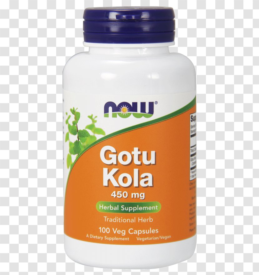 Centella Asiatica Dietary Supplement Herb Now Foods Gotu Kola 450 Mg - Pennywort - Medicinal Plants Transparent PNG