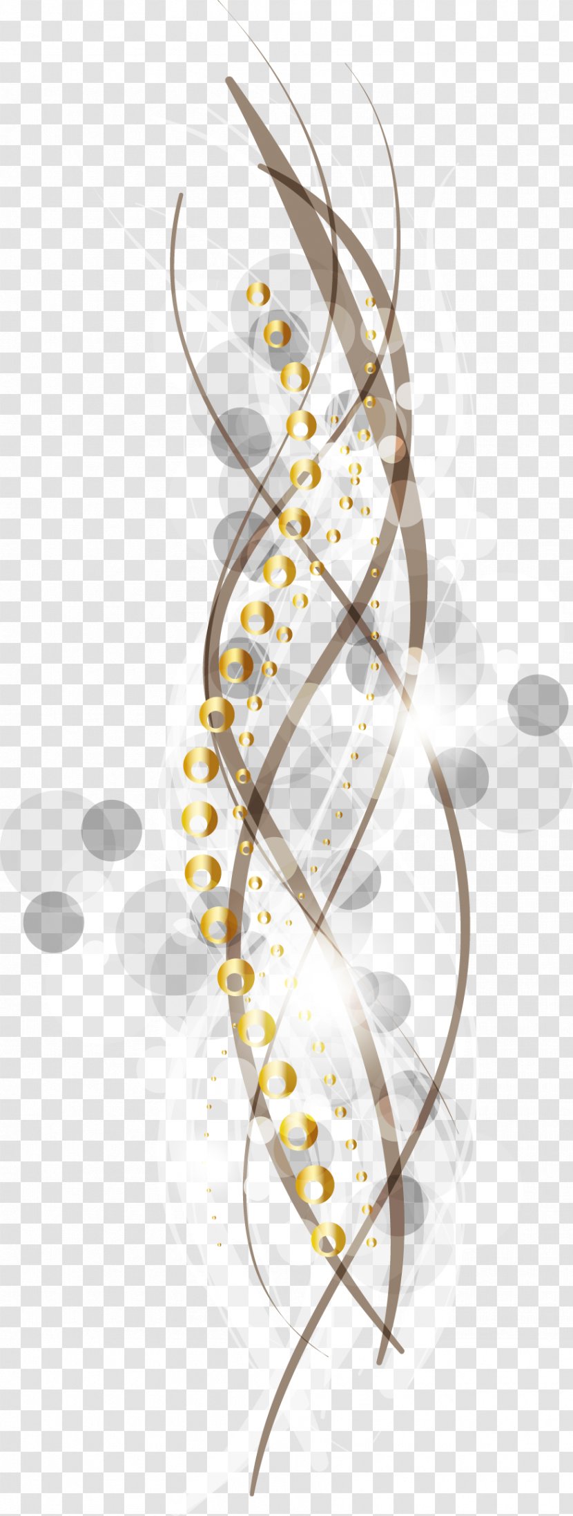 Surrounded By Golden Curly Lines - Gimp - Photoscape Transparent PNG
