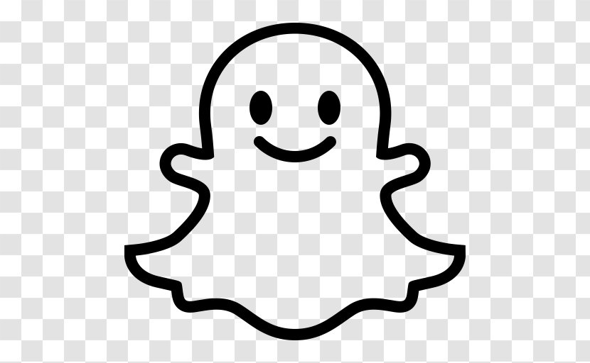 Snapchat - White Transparent PNG