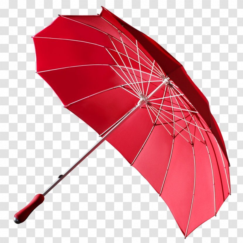 Umbrella Heart Rain Red Gift Transparent PNG