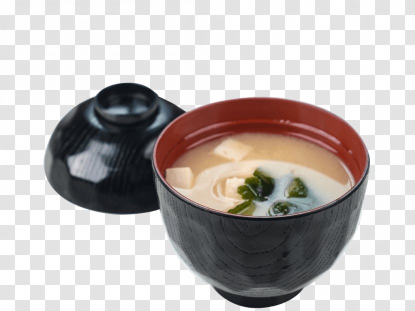 Miso Soup Asian Cuisine Ramen Food - Bowl Transparent PNG