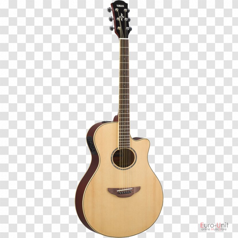 Acoustic-electric Guitar Steel-string Acoustic Yamaha Corporation APX500III Thin Line - Silhouette Transparent PNG
