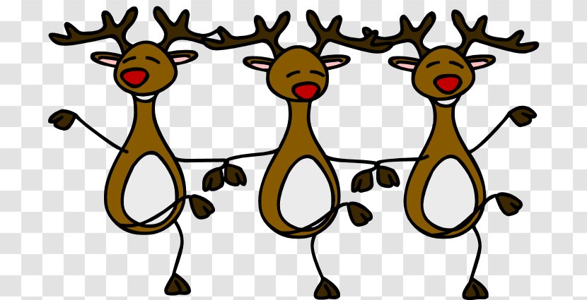 Christmas Card Background - Holiday - Deer Transparent PNG