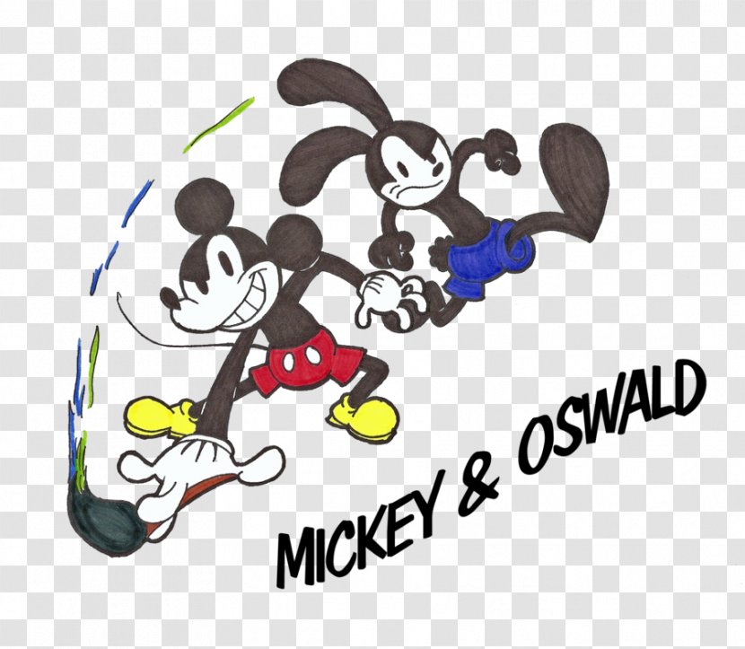 Oswald The Lucky Rabbit Mickey Mouse Epic Minnie DeviantArt - Text Transparent PNG