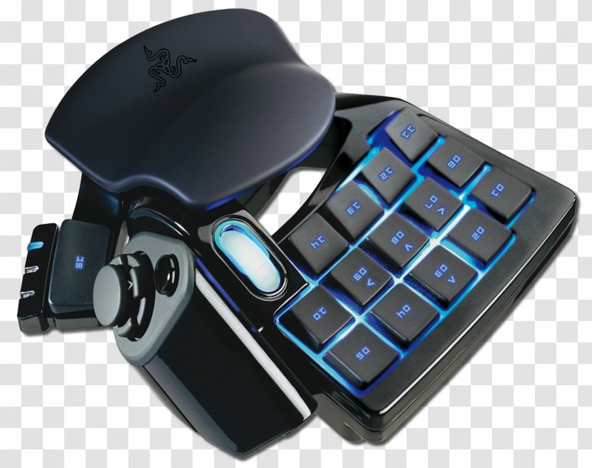 Nostromo SpeedPad N52 Computer Keyboard Gaming Keypad Belkin Game Controllers - Video - Pc Mouse Transparent PNG