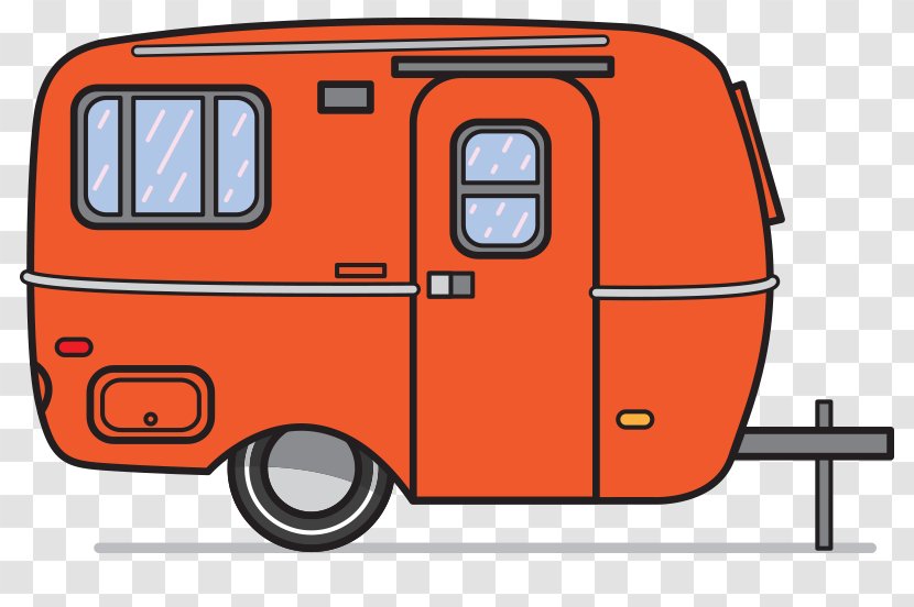 Orangetheory Fitness Campervans Illustration Image Exercise - Art - Airstream Silhouette Transparent PNG