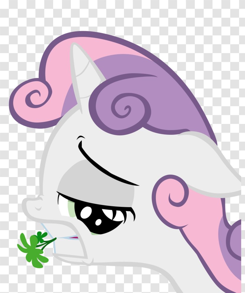 Sweetie Belle Applejack Rarity Winged Unicorn Art - Tree - Parsley Transparent PNG