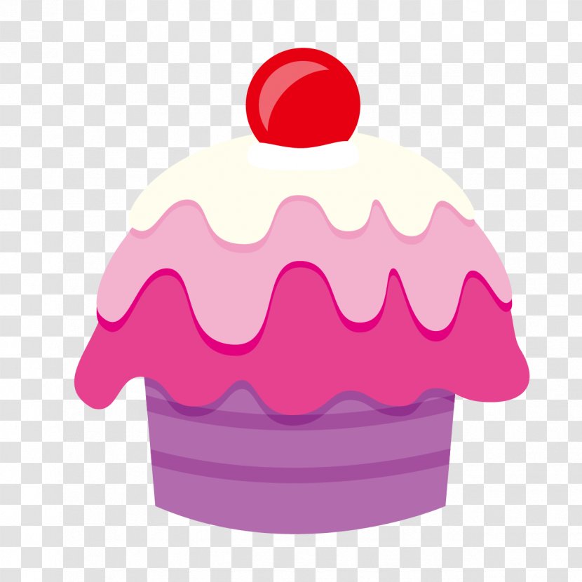 Dessert Design Pastry Cake - Vector Cupcake Transparent PNG