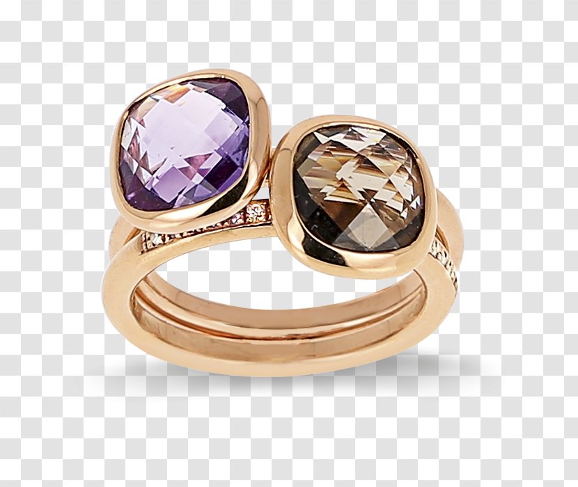 Amethyst Wedding Ring Product Design Silver - Platinum Transparent PNG