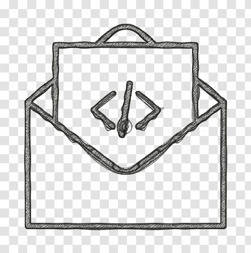 Mail Icon Coding Icon Transparent PNG