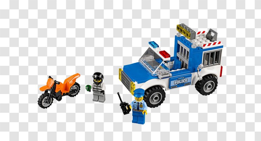 Lego City Amazon.com Minifigure Toy - Car - Police Chase Transparent PNG