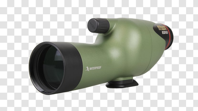 Spotting Scopes Nikon ED50 Angled Fieldscope Binoculars Optics - Ed50 - Scope Transparent PNG