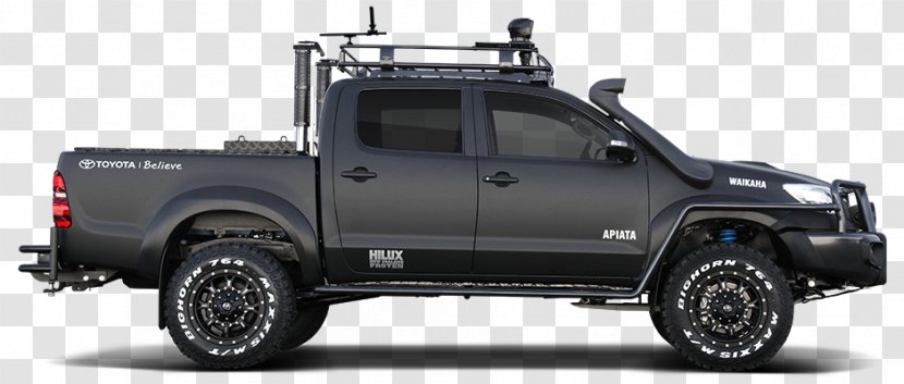 Toyota Hilux Pickup Truck Tundra Car - Off Road Vehicle Transparent PNG