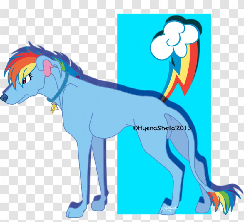 Saluki Applejack Greyhound Shih Tzu Rainbow Dash - Tail Transparent PNG