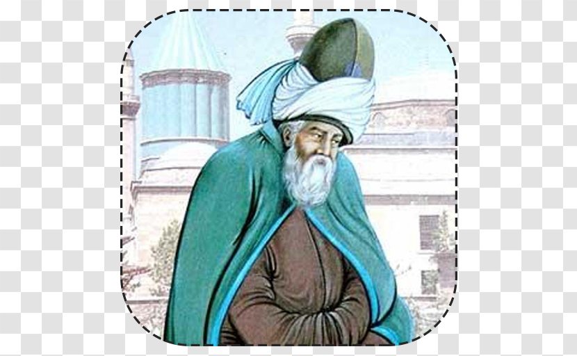 Hz. Mevlâna'nın Rubaîleri II Masnavi Mawlānā Konya Iran - Allah Transparent PNG