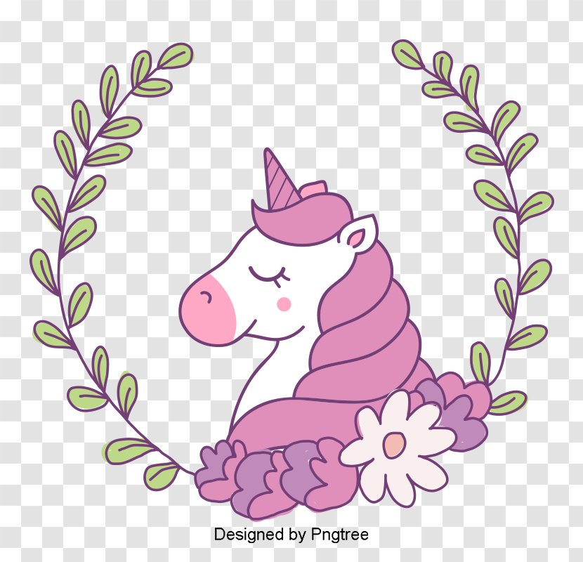 Unicorn Vector Graphics Image Download - Sweater Transparent PNG