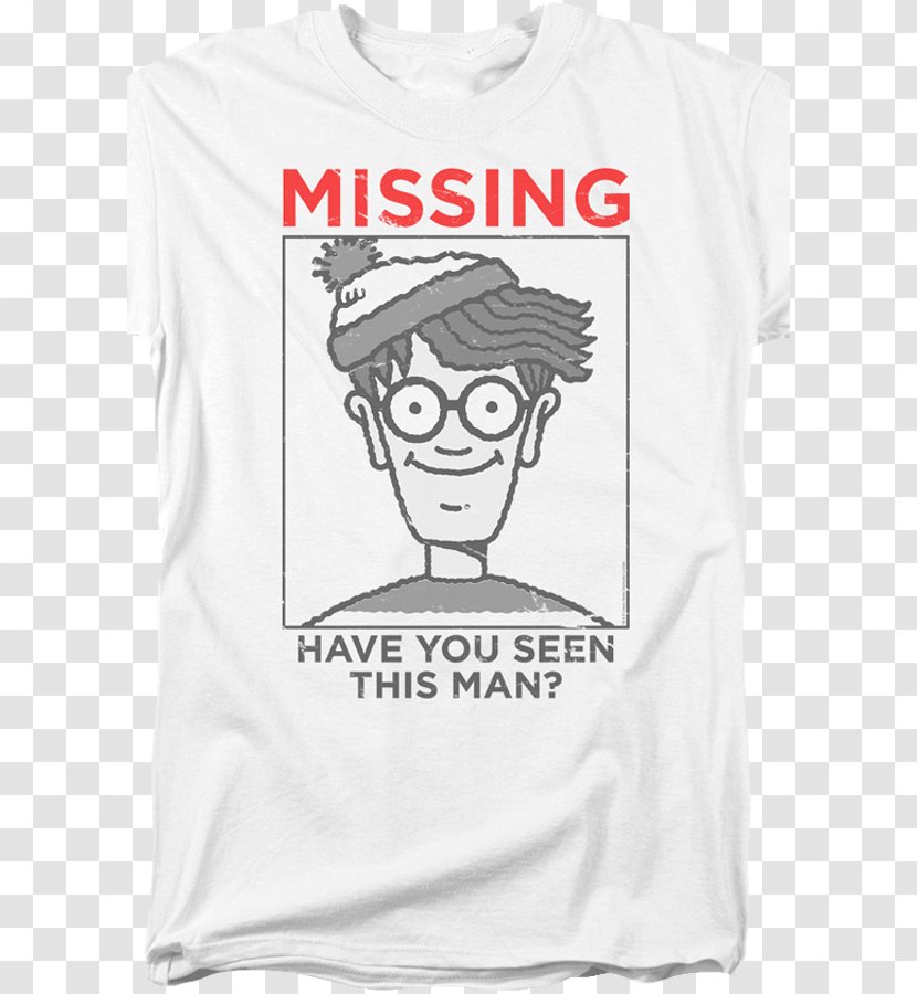 Where's Wally? T-shirt The Waldo 5K Book - Cartoon Transparent PNG