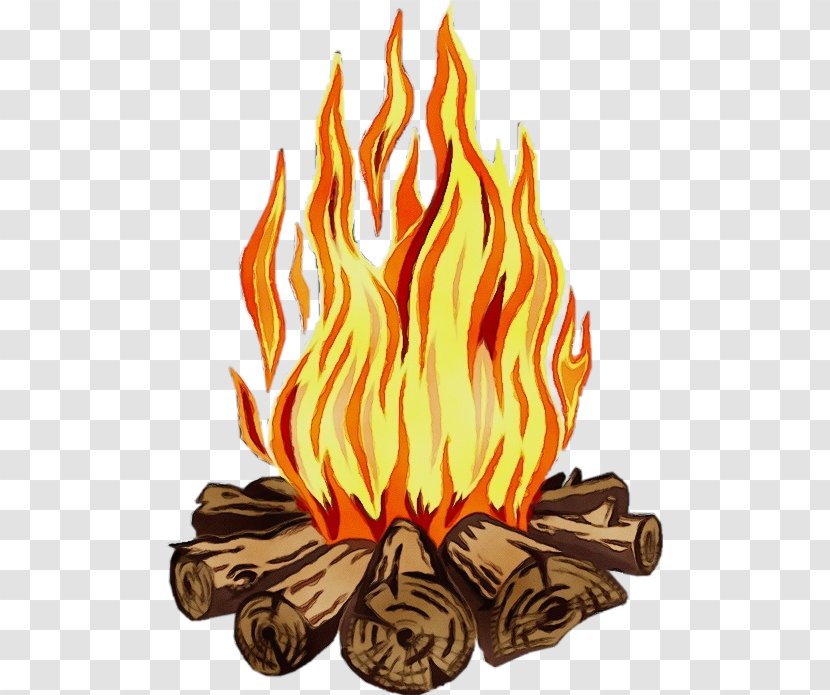 Campfire Cartoon - Photography - Heat Flame Transparent PNG