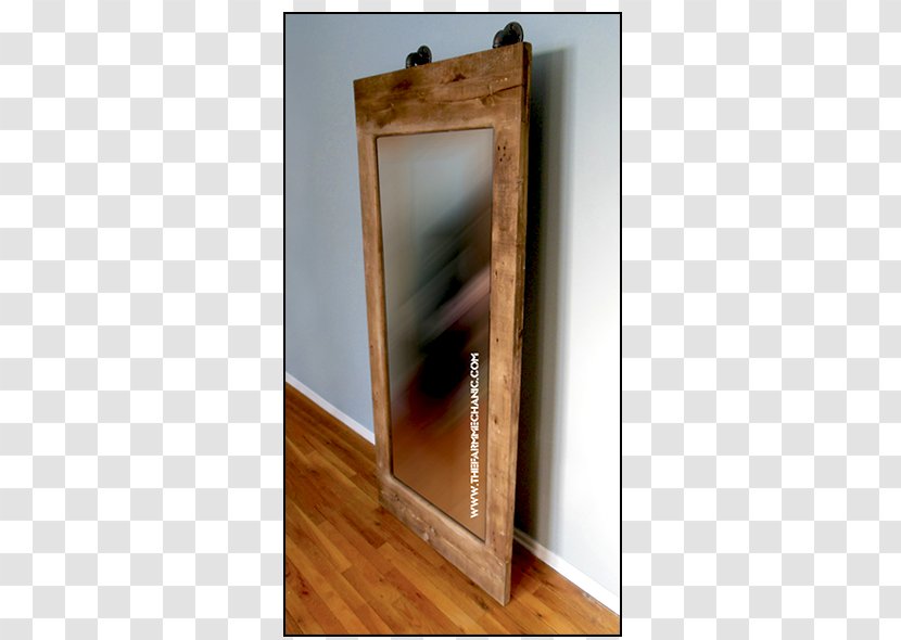 Shelf Wood Stain Angle Mirror Transparent PNG