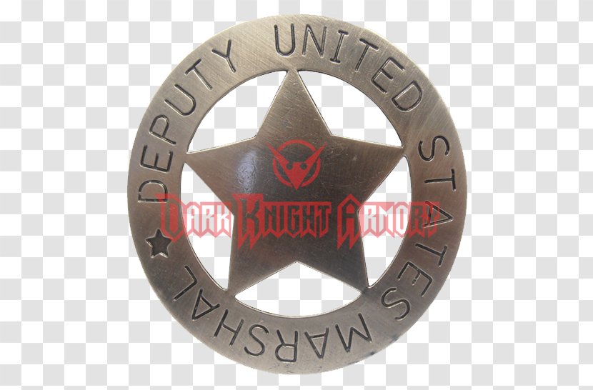 Deputy United States Marshall Marshals Service Sheriff Badge - Texas Ranger Division - Star Transparent PNG