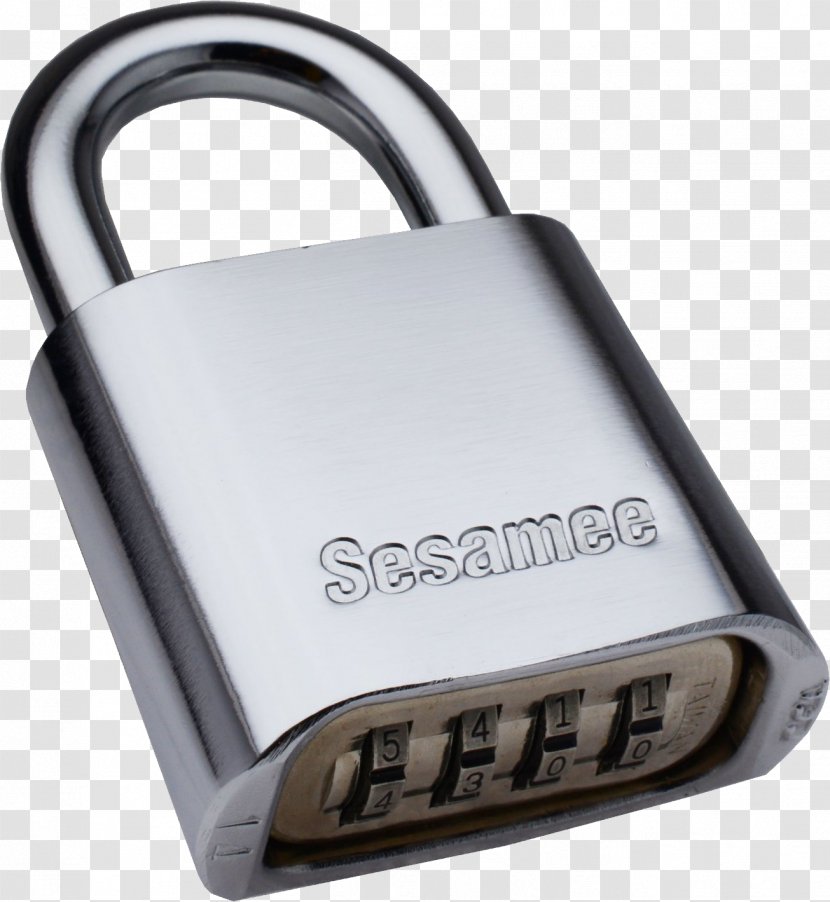 Padlock Key Combination Lock - Security - Image Transparent PNG