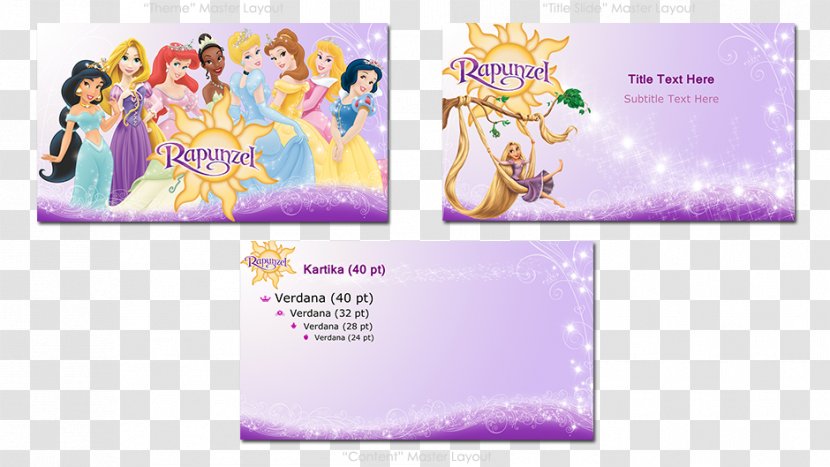 Rapunzel Template Microsoft PowerPoint The Walt Disney Company Minnie Mouse - Advertising - Creative Certificate Transparent PNG