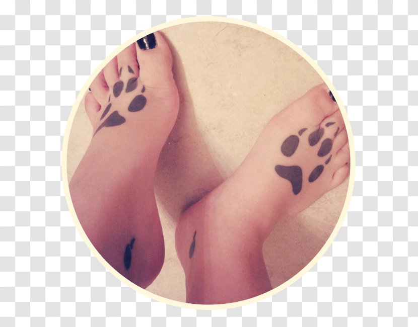 Skin Abziehtattoo Nose Finger Close-up - Tree - Paws Transparent PNG