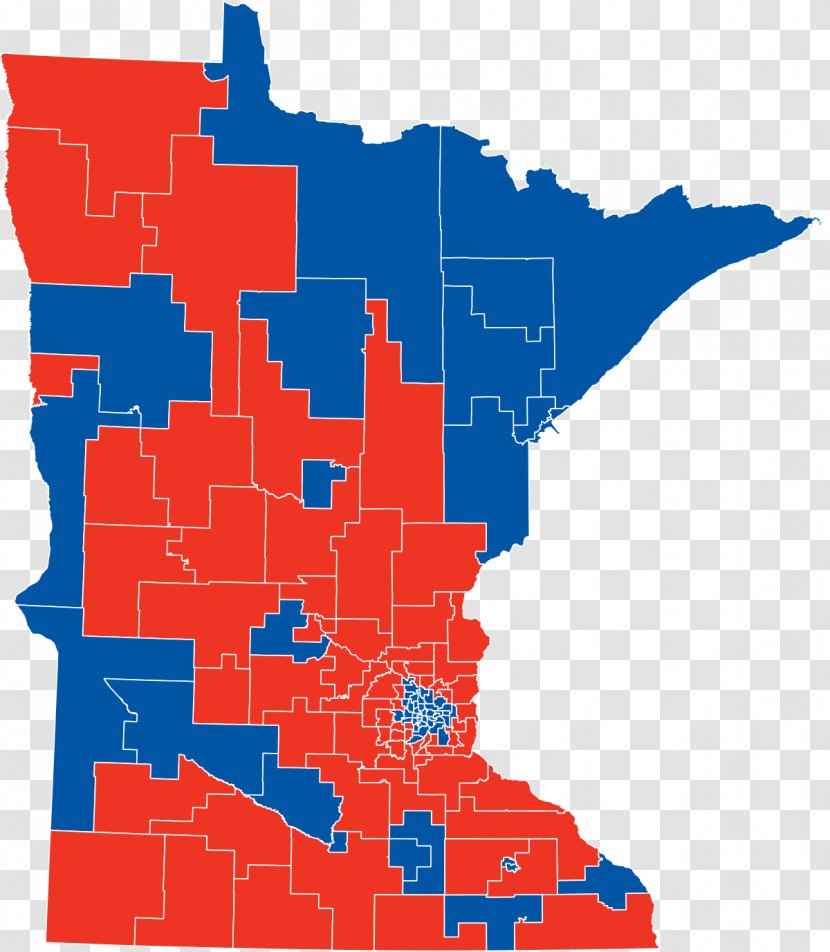 Minnesota House Of Representatives Election, 2016 Map - United States - Minority Festivals Transparent PNG