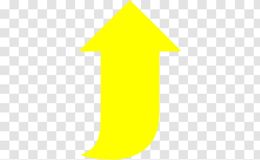 Yellow Arrow Angle - Number - Label Transparent PNG