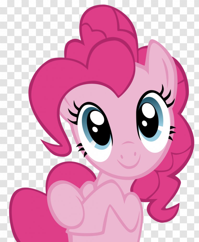 Pinkie Pie Rarity Twilight Sparkle Rainbow Dash Pony - Flower - Silhouette Transparent PNG