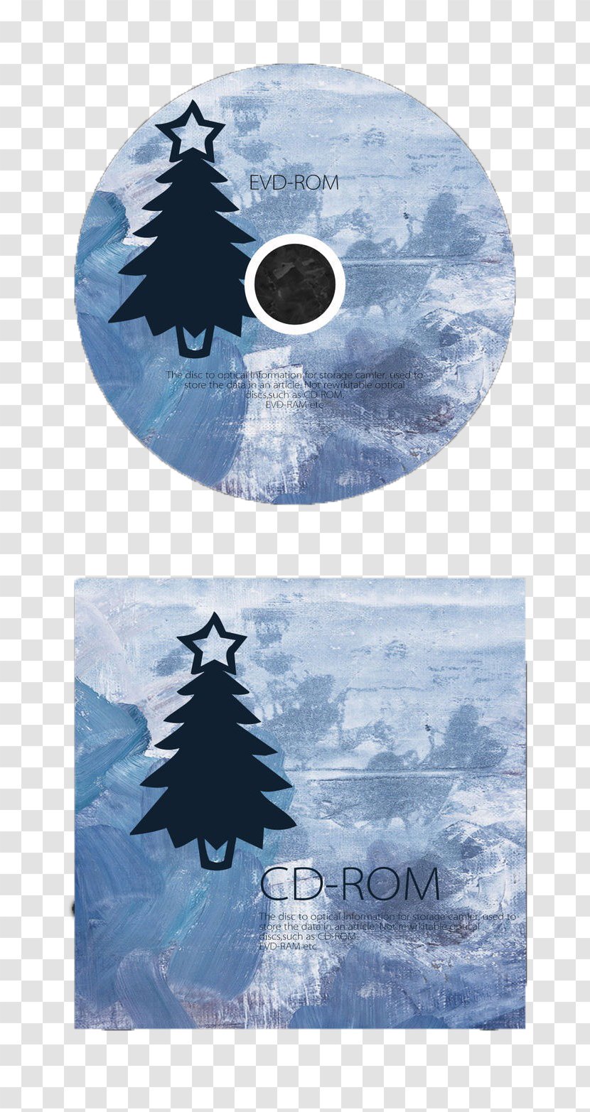 Packaging And Labeling Graphic Design Compact Disc - Poster - Free Christmas CD Creative Buckle Transparent PNG