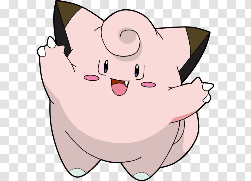 Clefairy Pokémon X And Y Clefable Jigglypuff - Frame - Pink Fairy Transparent PNG