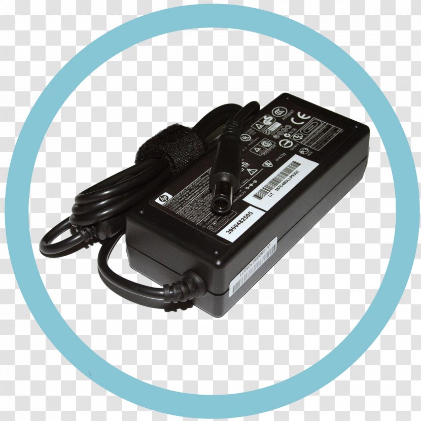 Battery Charger Laptop Power Supply Unit Hewlett-Packard Dell - Electronic Component Transparent PNG
