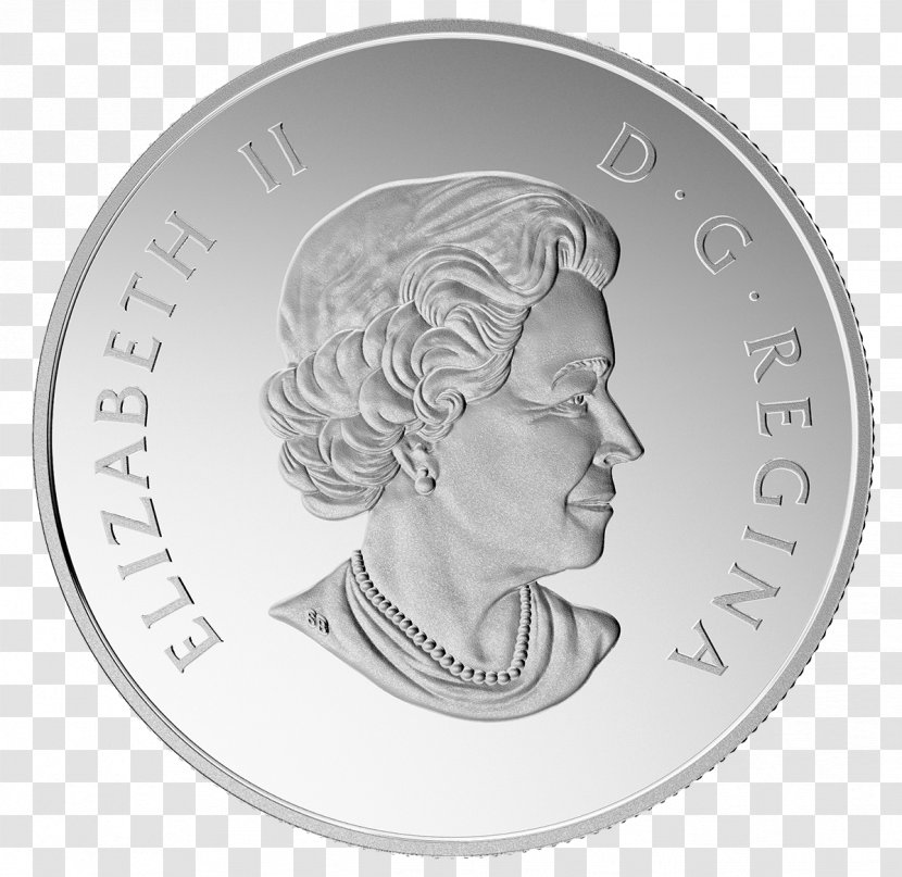 Currency Money Nickel Silver Canadian Dollar - Ounce - Coins Transparent PNG