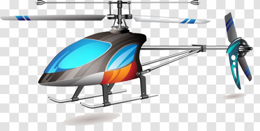 Helicopter Clip Art - Aviation - Cartoon Airplane Transparent PNG