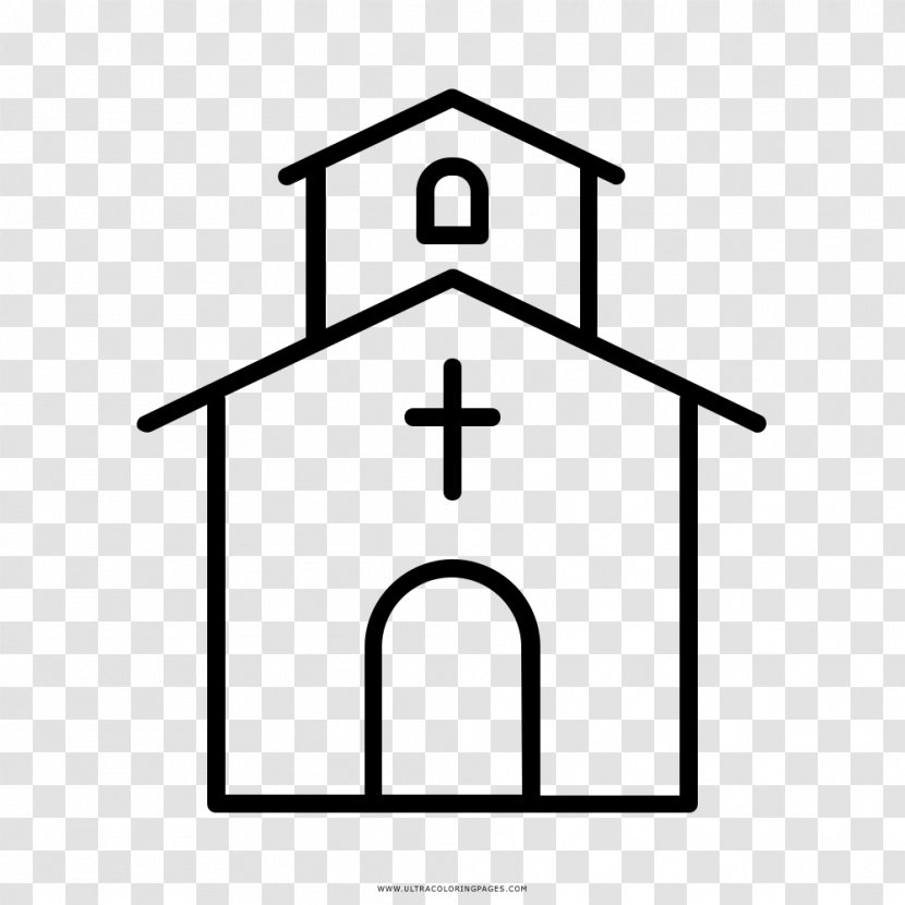 Christian Church Drawing Coloring Book - Christianity Transparent PNG