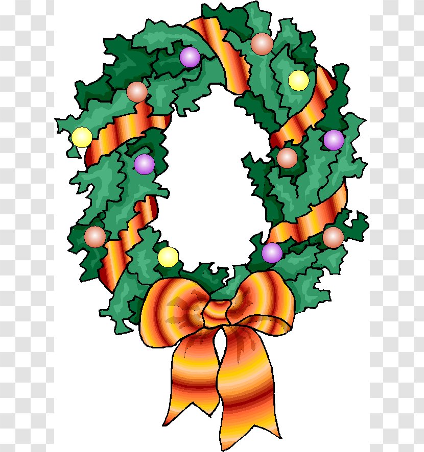 Wreath Christmas Clip Art - Decoration Transparent PNG