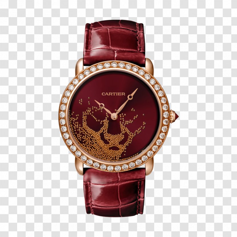 Cartier Watchmaker Salon International De La Haute Horlogerie Jewellery - Watch Transparent PNG