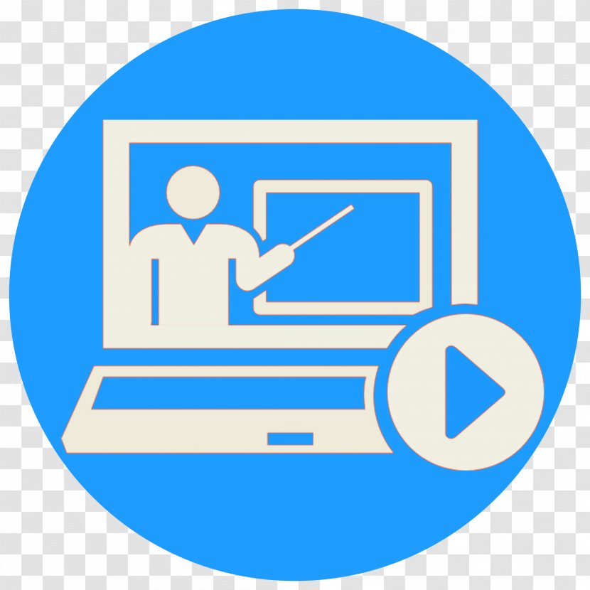 Educational Technology Apprendimento Online Learning Course - Blue - Portal Transparent PNG