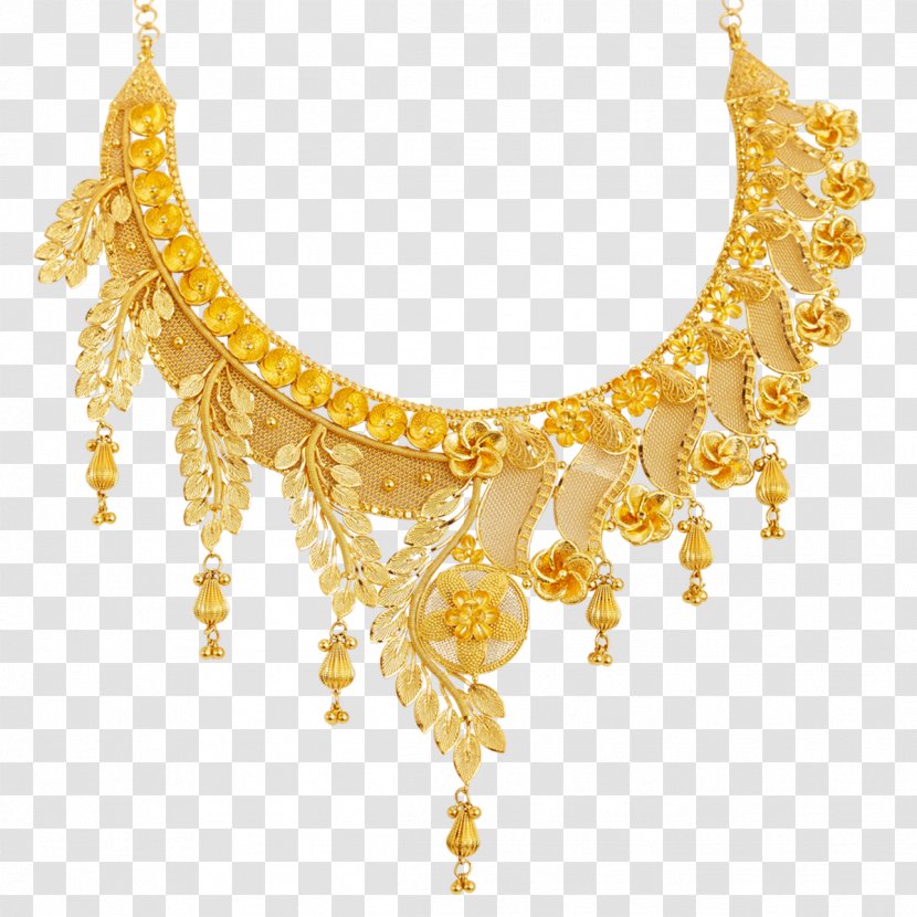 India Earring Jewellery Necklace Gold - Fashion Accessory - Chain Transparent PNG