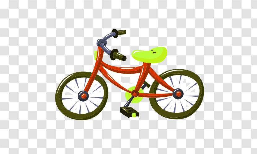 Bicycle Wheel Cartoon Animation - Bike Transparent PNG