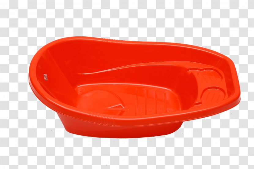 Plastic RED.M - Orange - Bath Tub Transparent PNG