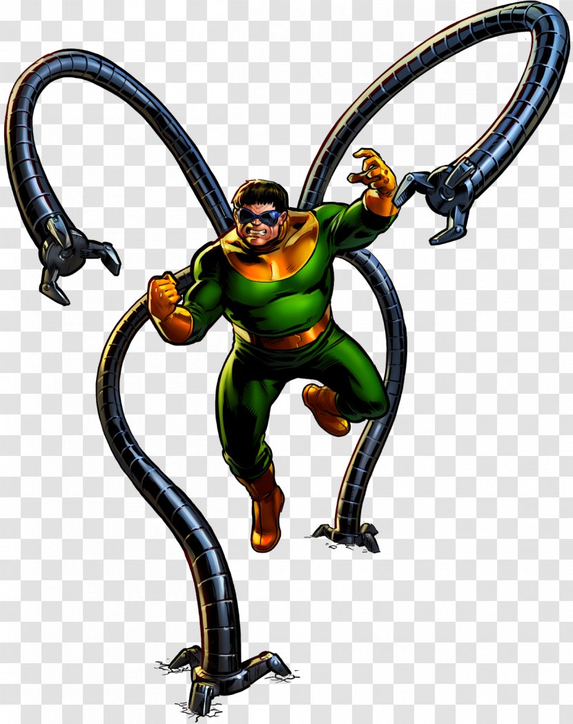 Dr. Otto Octavius Spider-Man Wasp Sandman May Parker - Fictional Character - Spider-man Transparent PNG