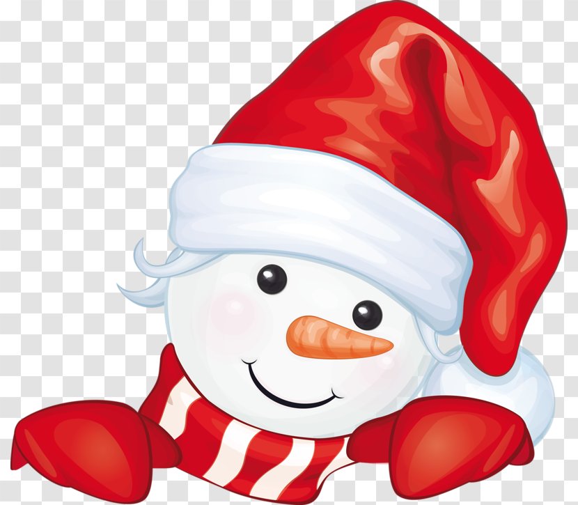 Snowman Christmas Illustration - Snowflake Transparent PNG