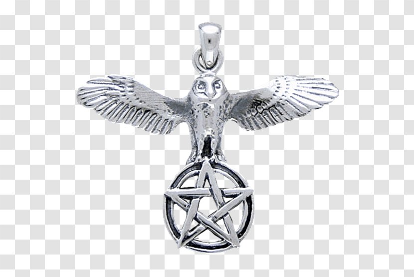 Locket Symbol Pentacle Pentagram Charms & Pendants - Pendant - Flying Owl Transparent PNG